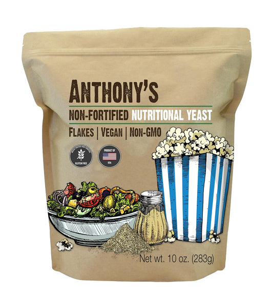 Anthony's Premium Nutritional Yeast Flakes, 10 oz