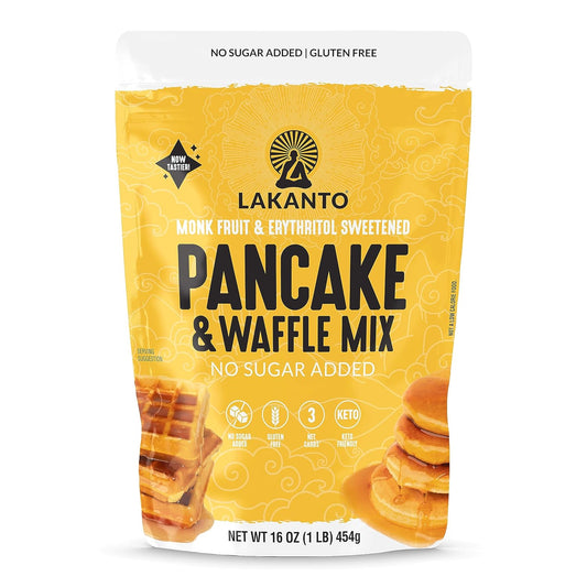 Lakanto Pancake and Waffle Mix - 16 oz