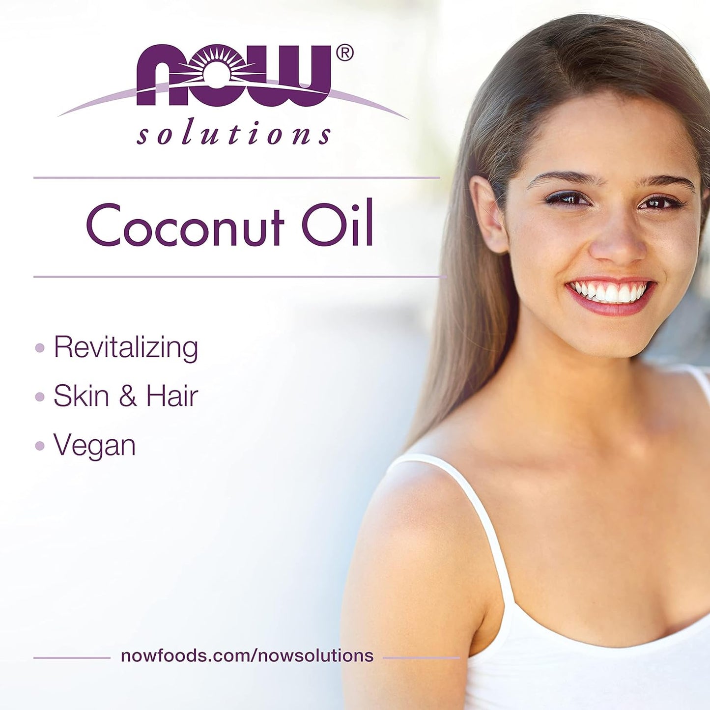 NOW Solutions, Liquid Coconut Oil