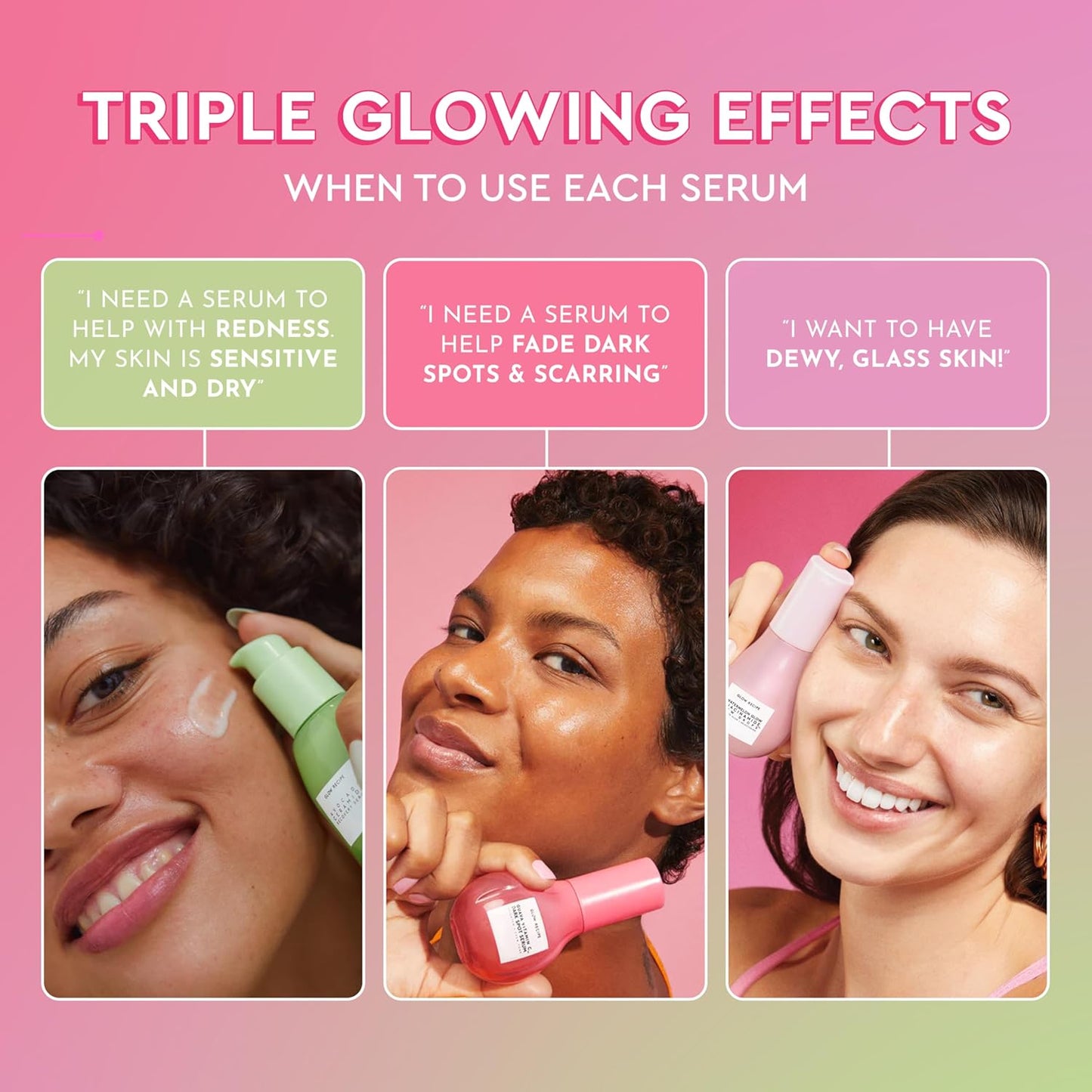 Glow Recipe Soothe, Glow & Bright Gift Set  - 3 Count