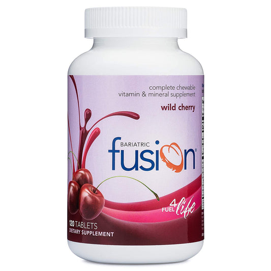 Bariatric Fusion Wild Cherry Complete Chewable Bariatric Multivitamin 120 Tablets