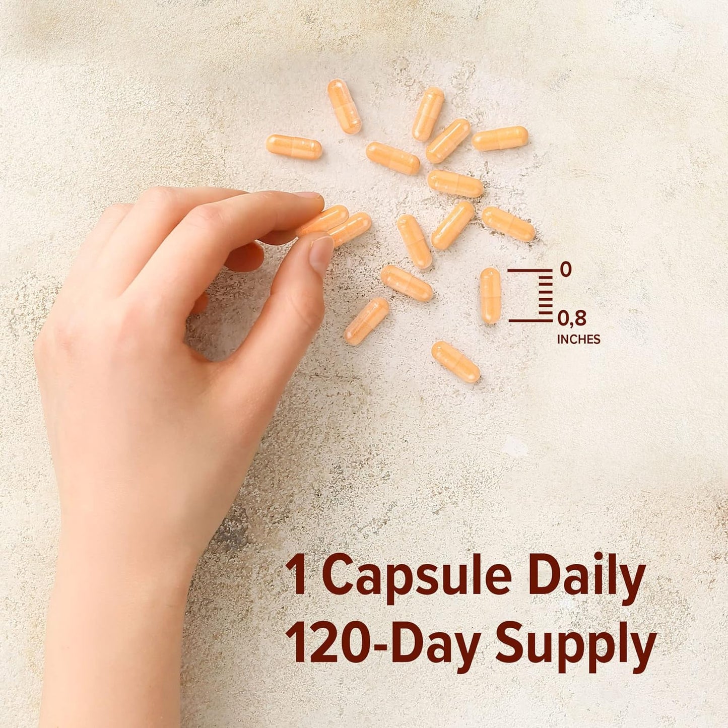 ORZAX Vitamin B Complex Supplement for Women & Men with Choline- 120 count