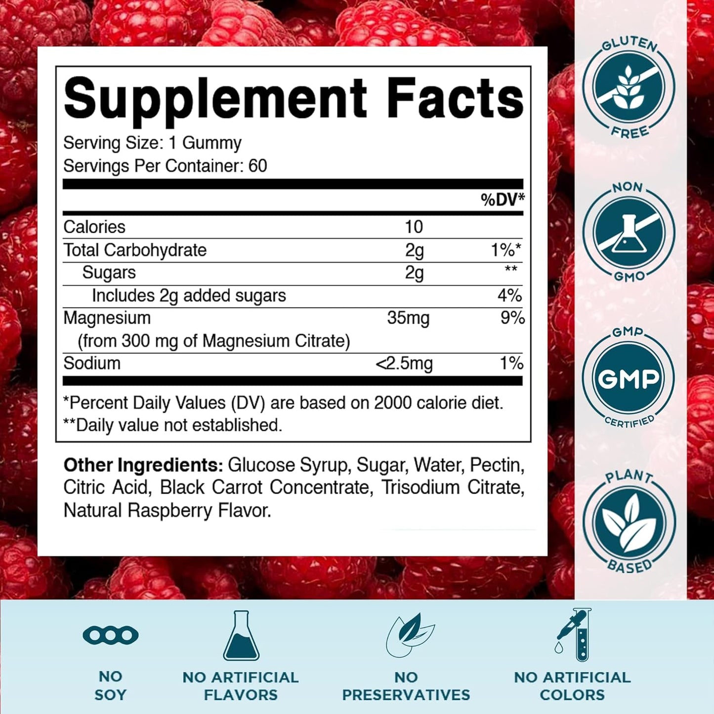 Vitamatic Kids Magnesium Calm Gummies - 60 Vegan Count