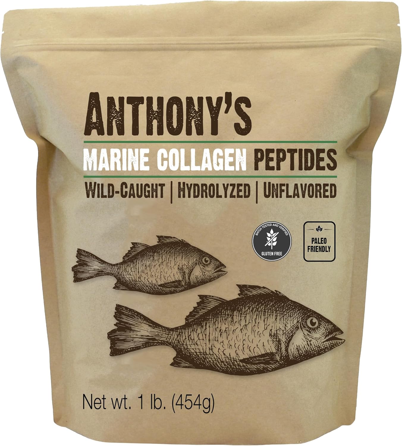 Anthony's Hydrolyzed Marine Collagen Peptides