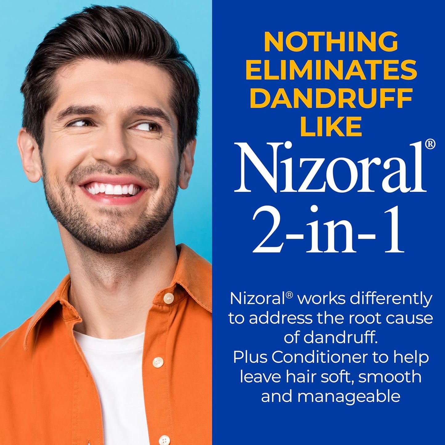Nizoral 2-in-1 Anti Dandruff Shampoo and Conditioner  -  14 Fl Oz