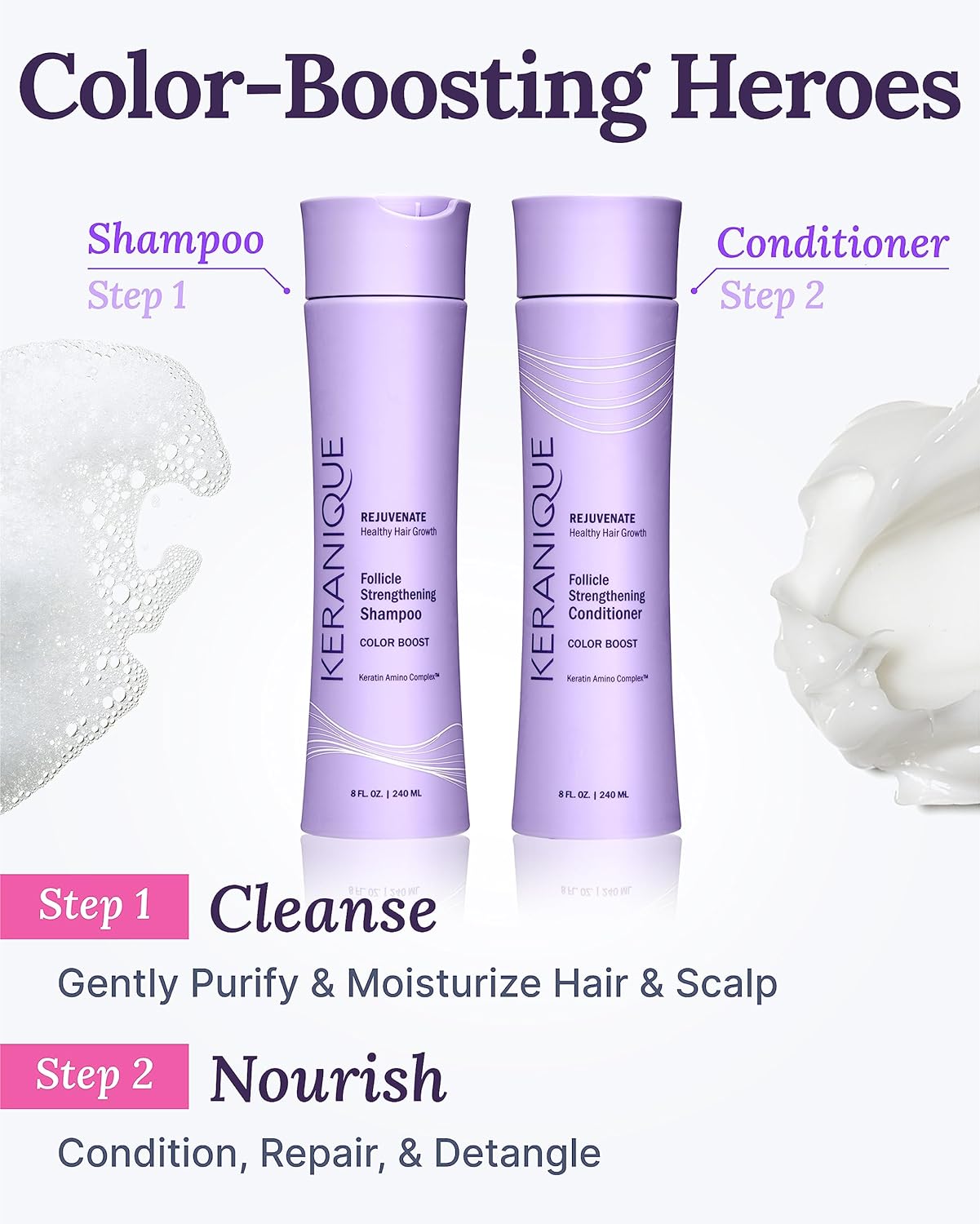 Keranique Color Safe Shampoo and Conditioner