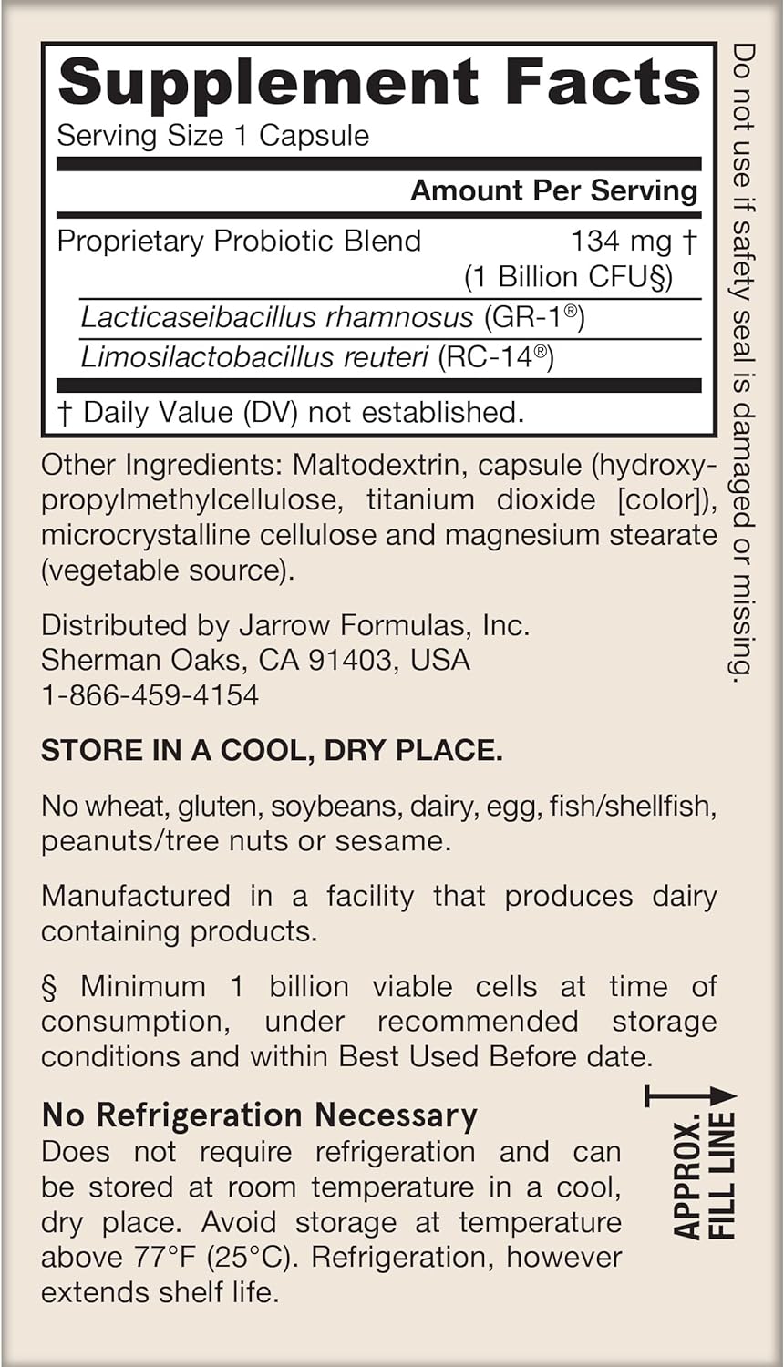 Jarrow Formulas Fem-Dophilus Probiotics   60 Veggie Capsules