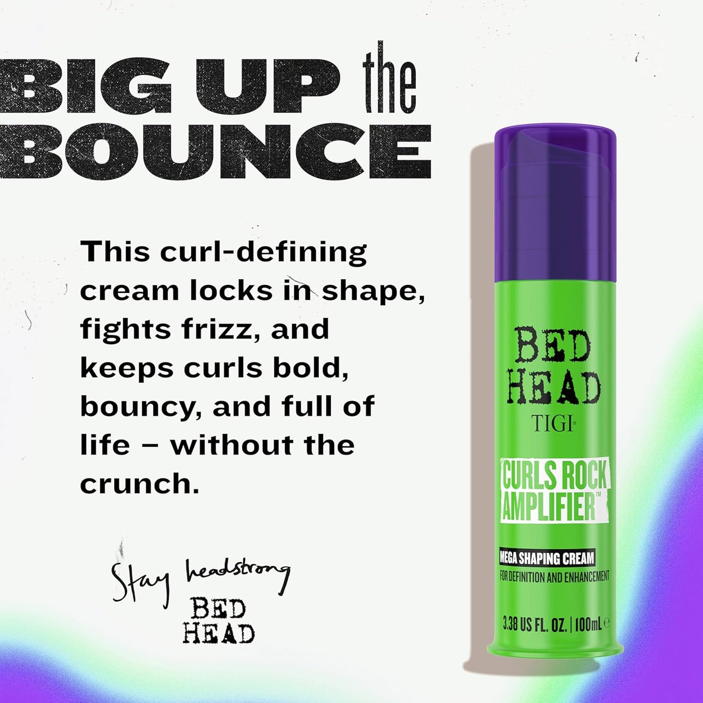 TIGI Bed Head Curls Rock Amplifier Curl Cream - 3.38 fl oz