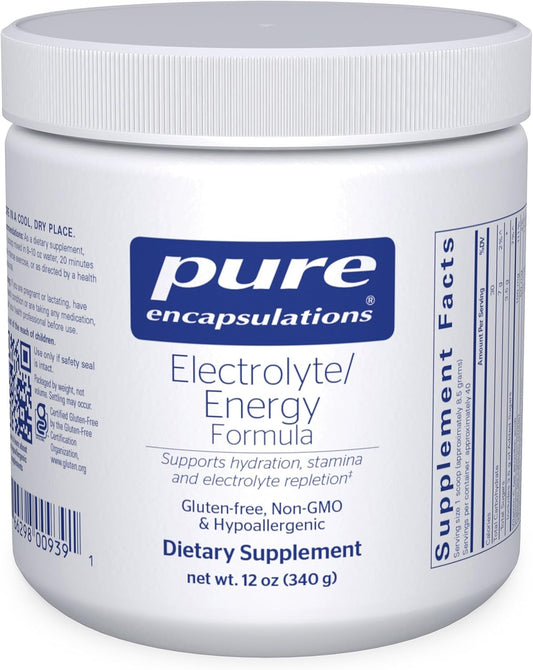 Pure Encapsulations Electrolyte/Energy Formula - 340 grams