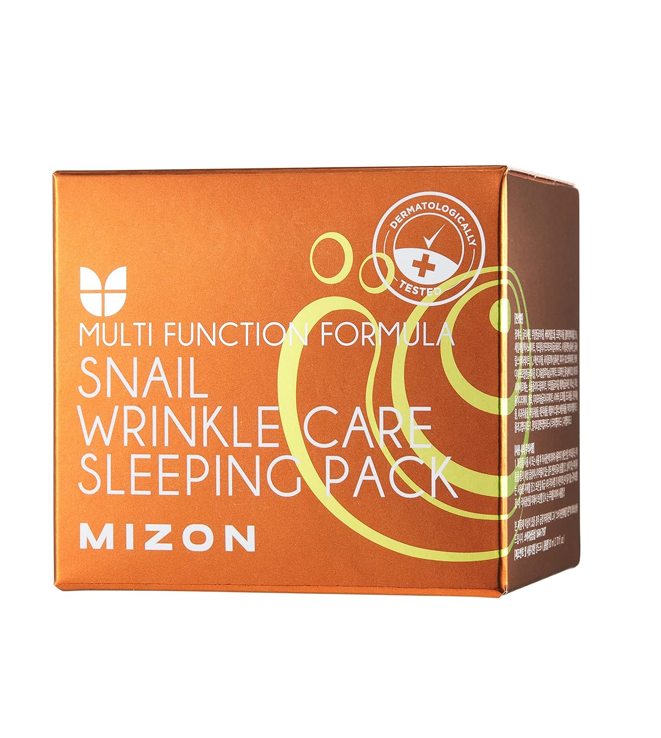 MIZON Snail Wrinkle Care Sleeping Pack Snail Mucin Nourishing mask - 2.7 FL oz