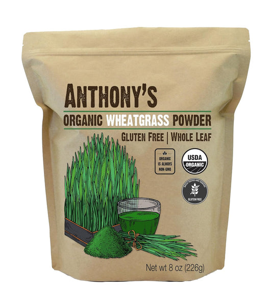 Anthony's Organic Wheatgrass Powder, 8 oz