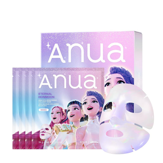 ANUA Vita Collagen Mask, Hydrogel Face Mask  - 4ea