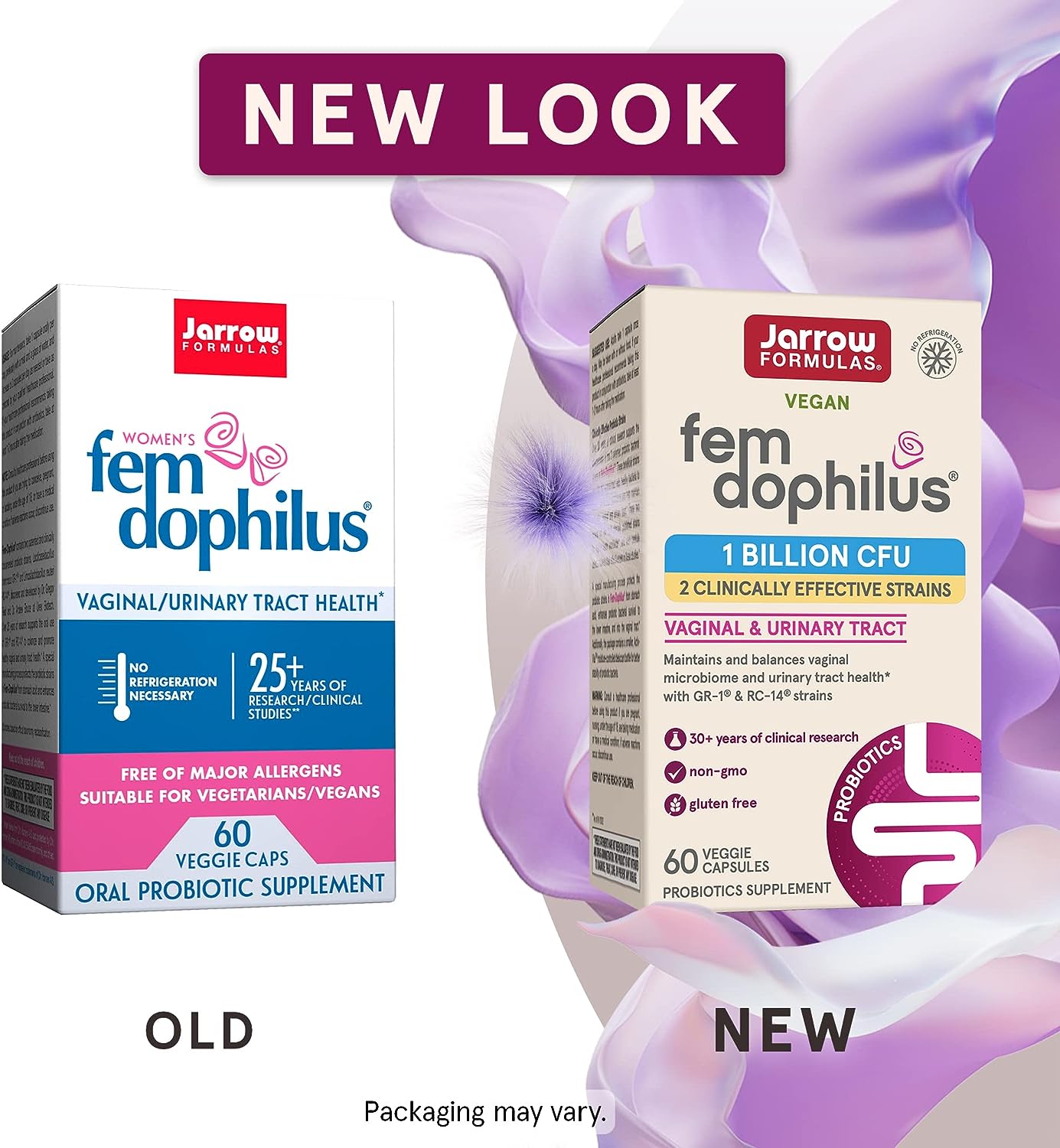 Jarrow Formulas Fem-Dophilus Probiotics   60 Veggie Capsules