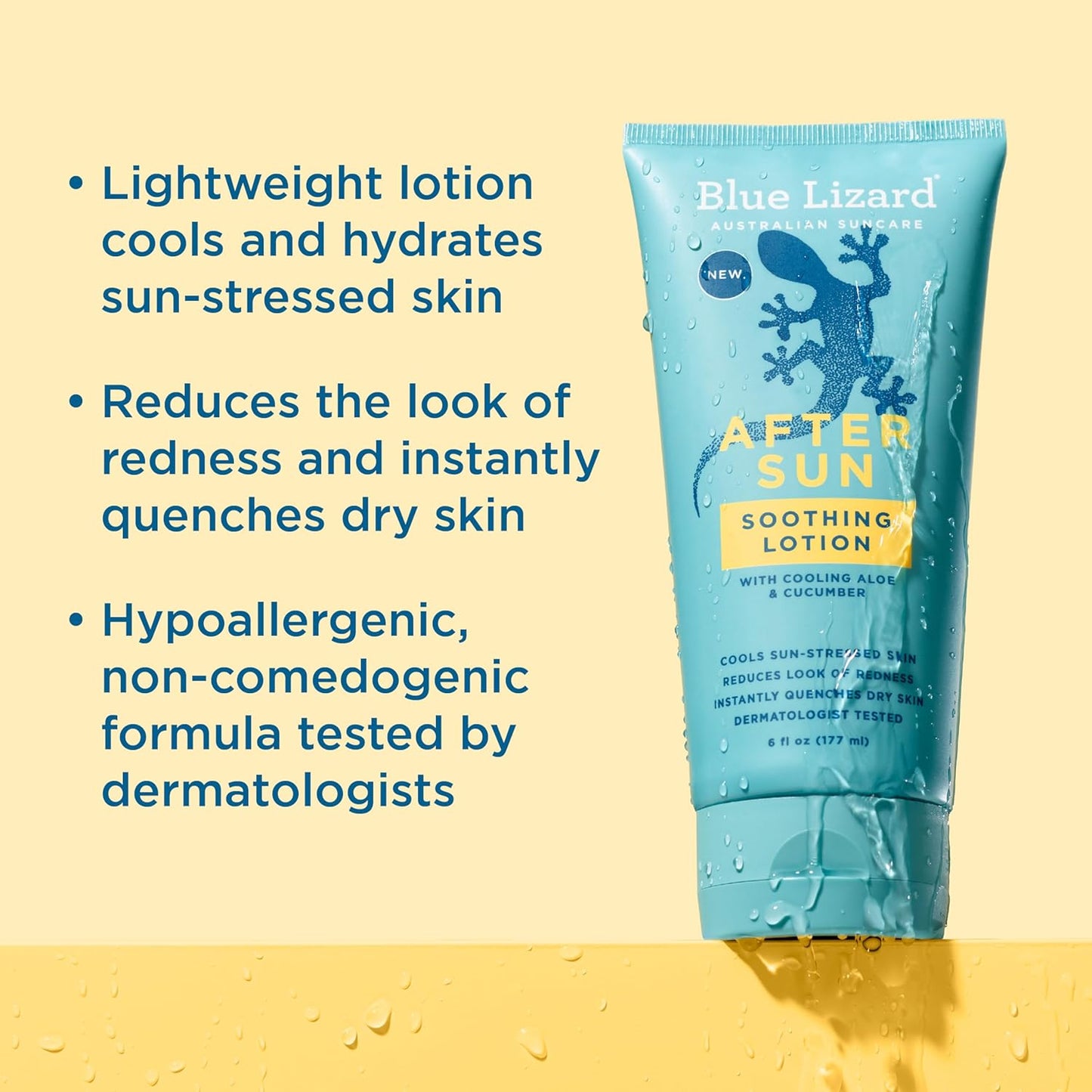 BLUE LIZARD After Sun Soothing Lotion -  6 oz