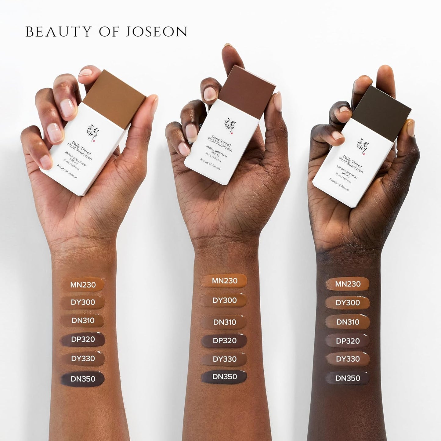 Beauty of Joseon Daily Tinted Fluid Sunscreen 12 Shades - 1.69 fl.oz