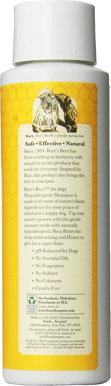 Burt's Bees for Pets Hypoallergenic Dog Shampoo - 16 Fl Oz
