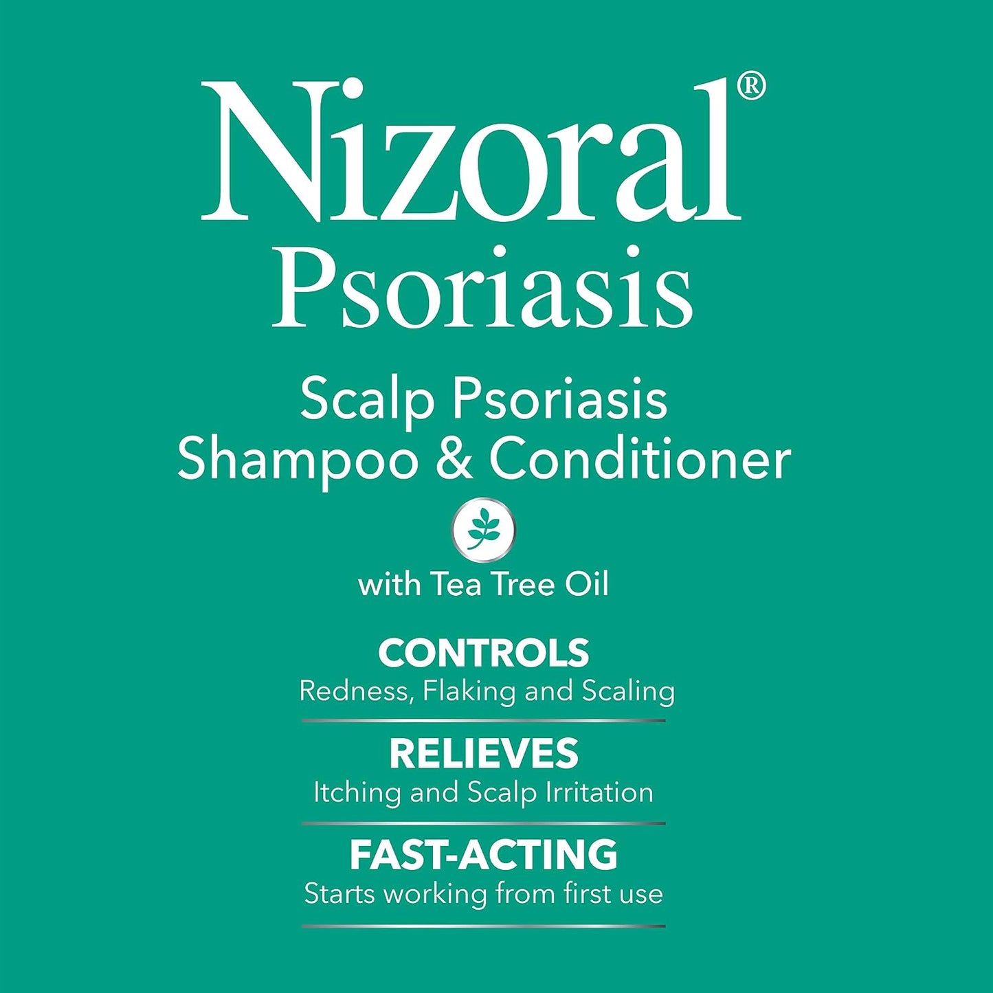 Nizoral Psoriasis Shampoo & Conditioner - 11 Oz, 2 Pk