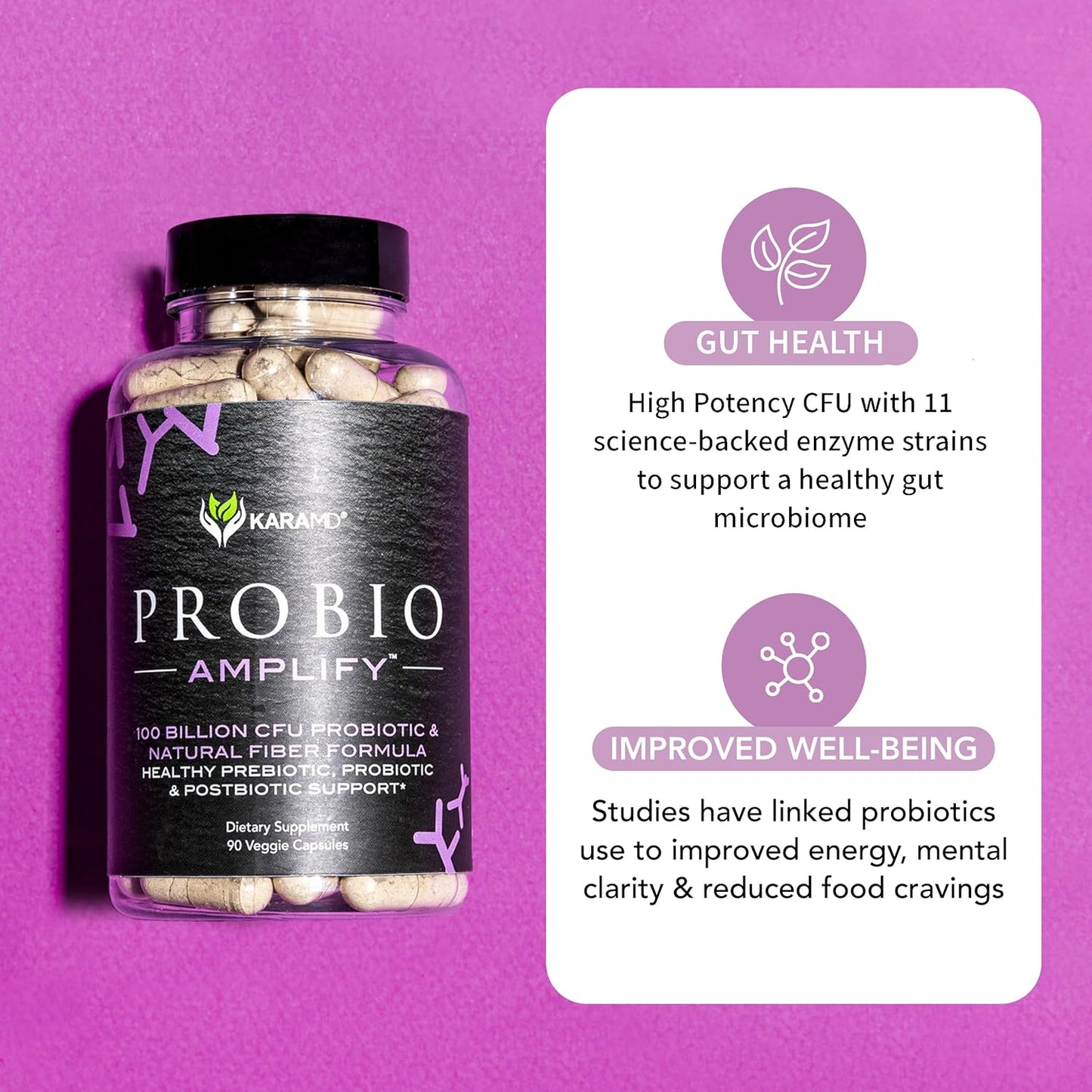 KaraMD ProBio Amplify 90 Capsules
