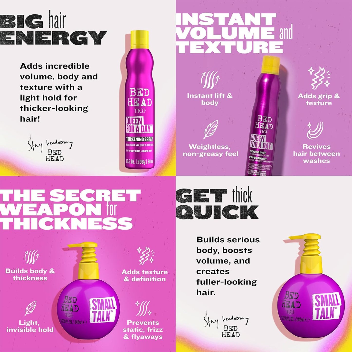 TIGI Bed Head Volumizing Hair Products Set