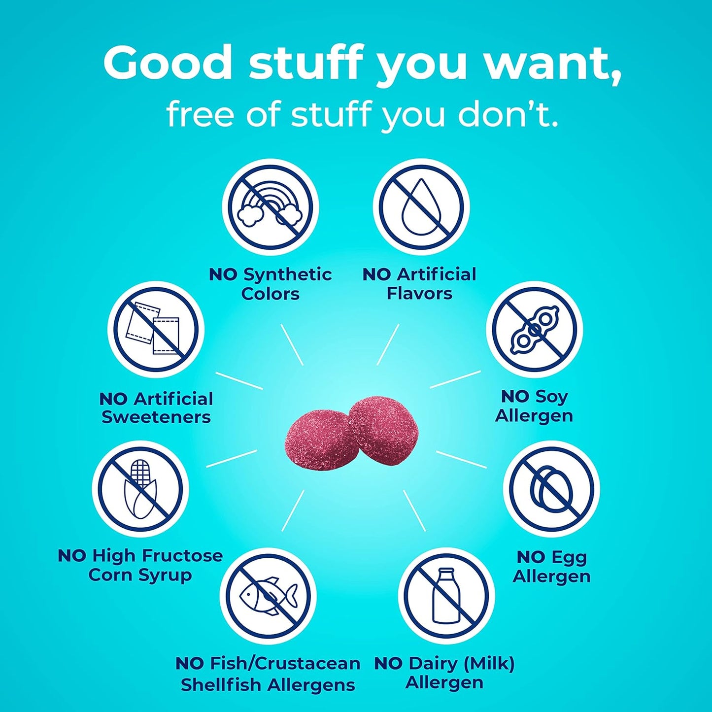 One-A-Day Multi+ Brain Support Gummies 100 Count