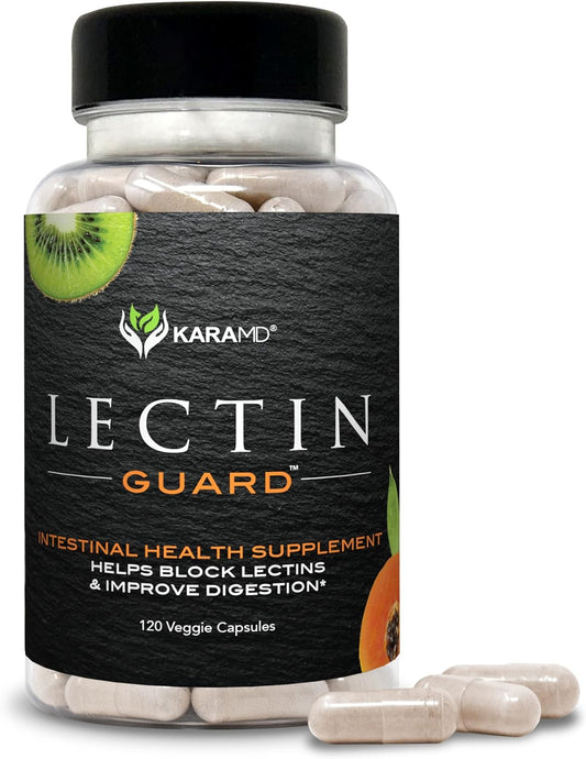 KaraMD Lectin Guard  Lectin Blocker Gut & Colon Health Supplement 120 capsules