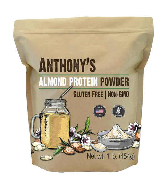 Anthony's Almond Protein Powder, 1 lb
