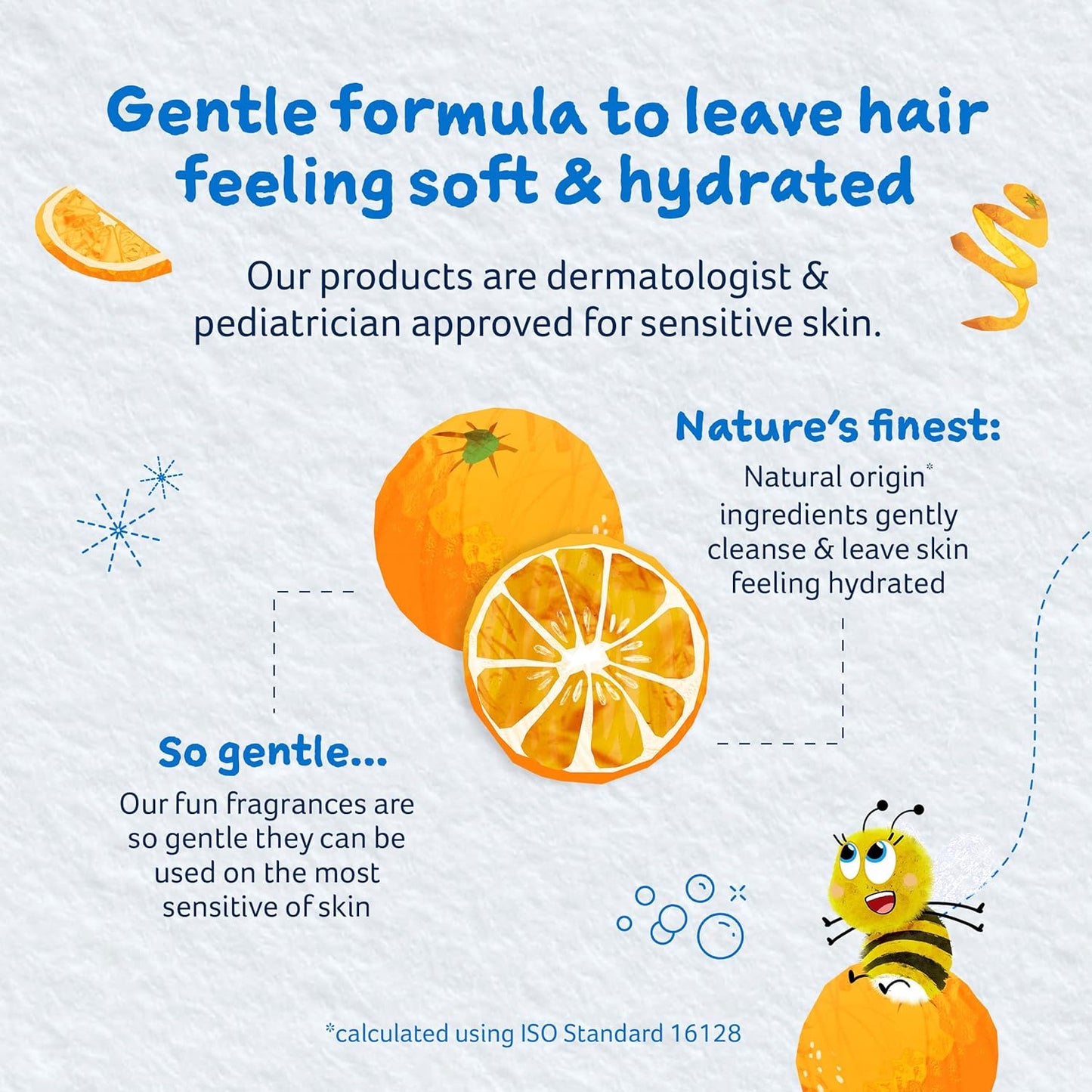 Childs Farm, Kids Hair & Body Wash for Dry,Sweet Orange -8.4 Fl Oz