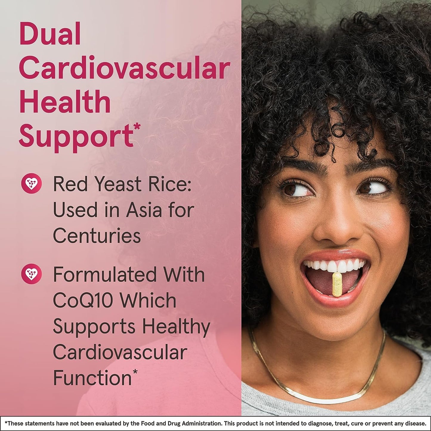 Jarrow Formulas Red Yeast Rice   Co-Q10  120 Veggie Caps