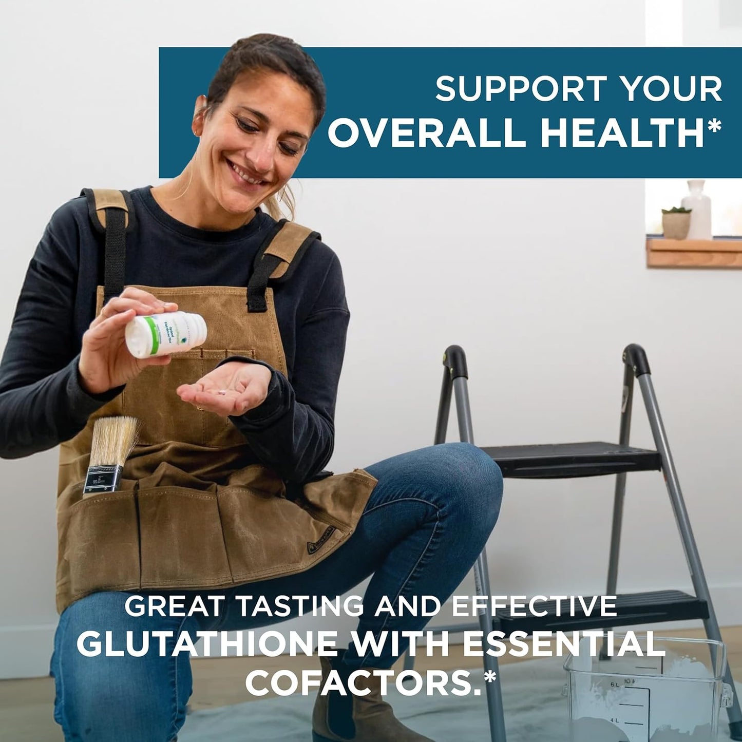 Seeking Health Optimal Glutathione Plus, 25 mg S-Acetyl-L-Glutathione (60 lozenges)