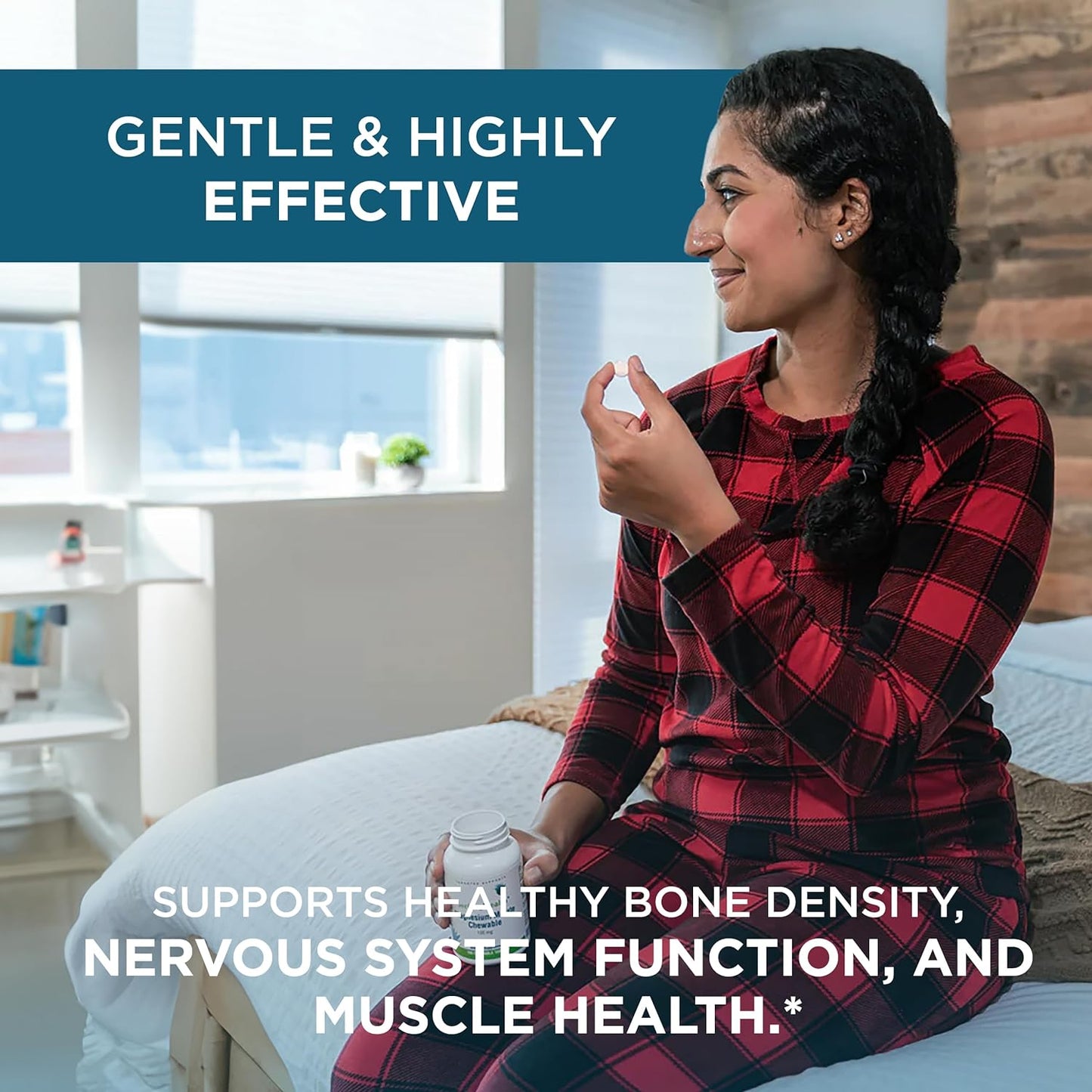 Seeking Health Magnesium Malate Chewable 100 mg -100 Chewable Tablets