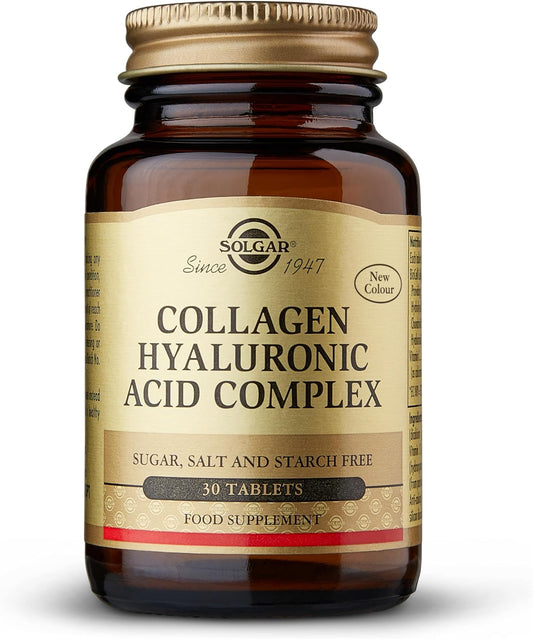 Solgar Collagen Hyaluronic Acid Complex, 30 Tablets