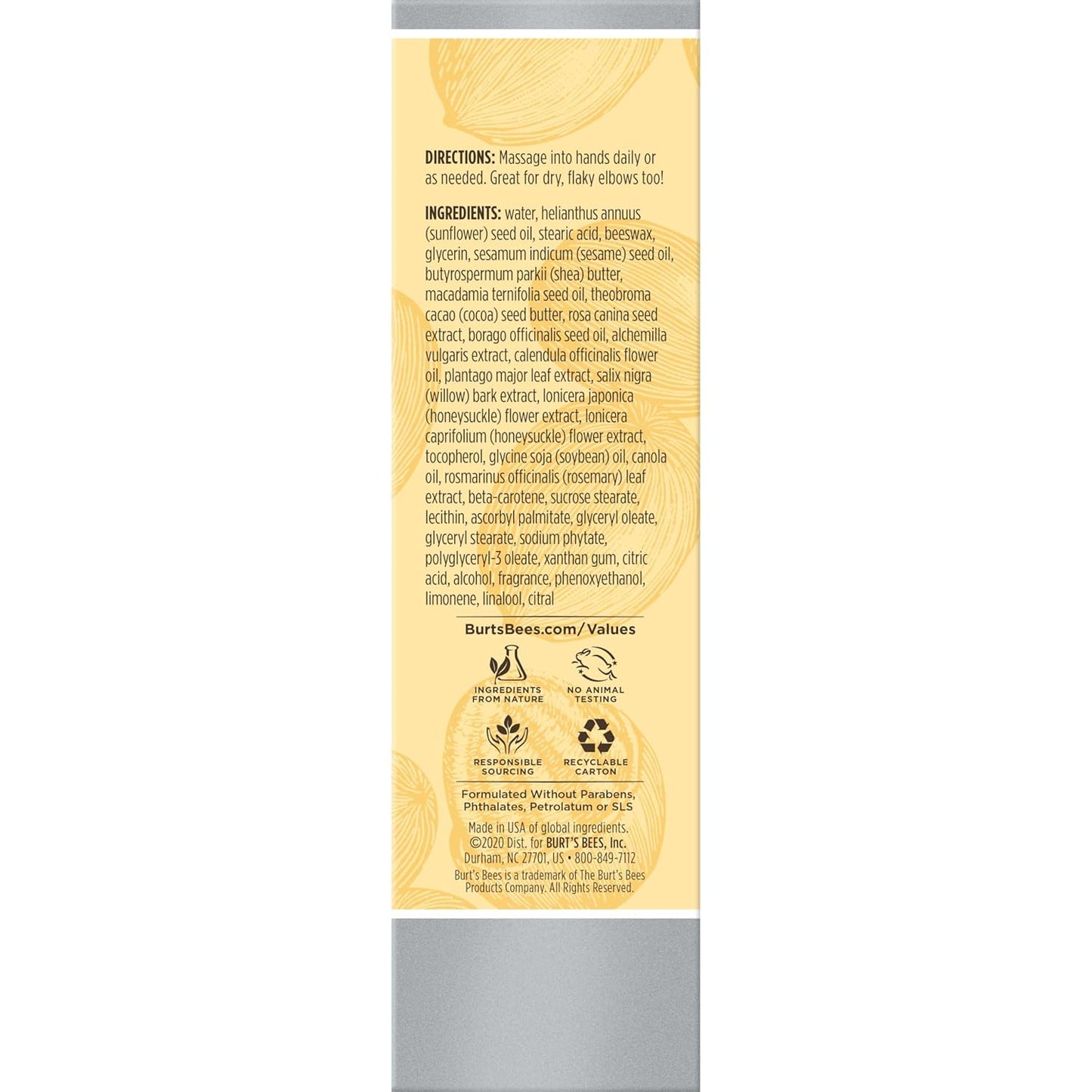 Burt's Bees Shea Butter Hand Repair Cream, 3.2 Oz
