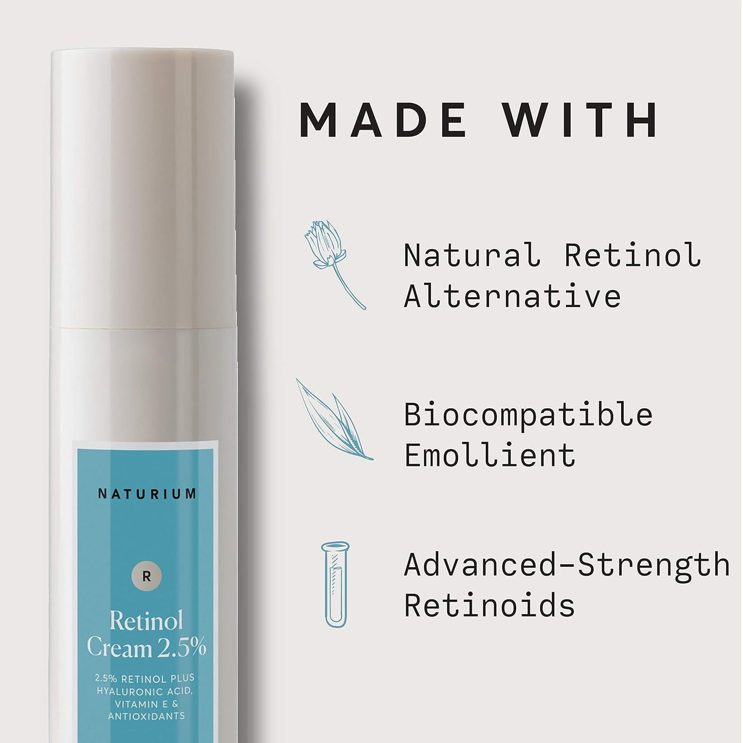Naturium Retinol Complex Face Cream 2.5% -  1.7 oz