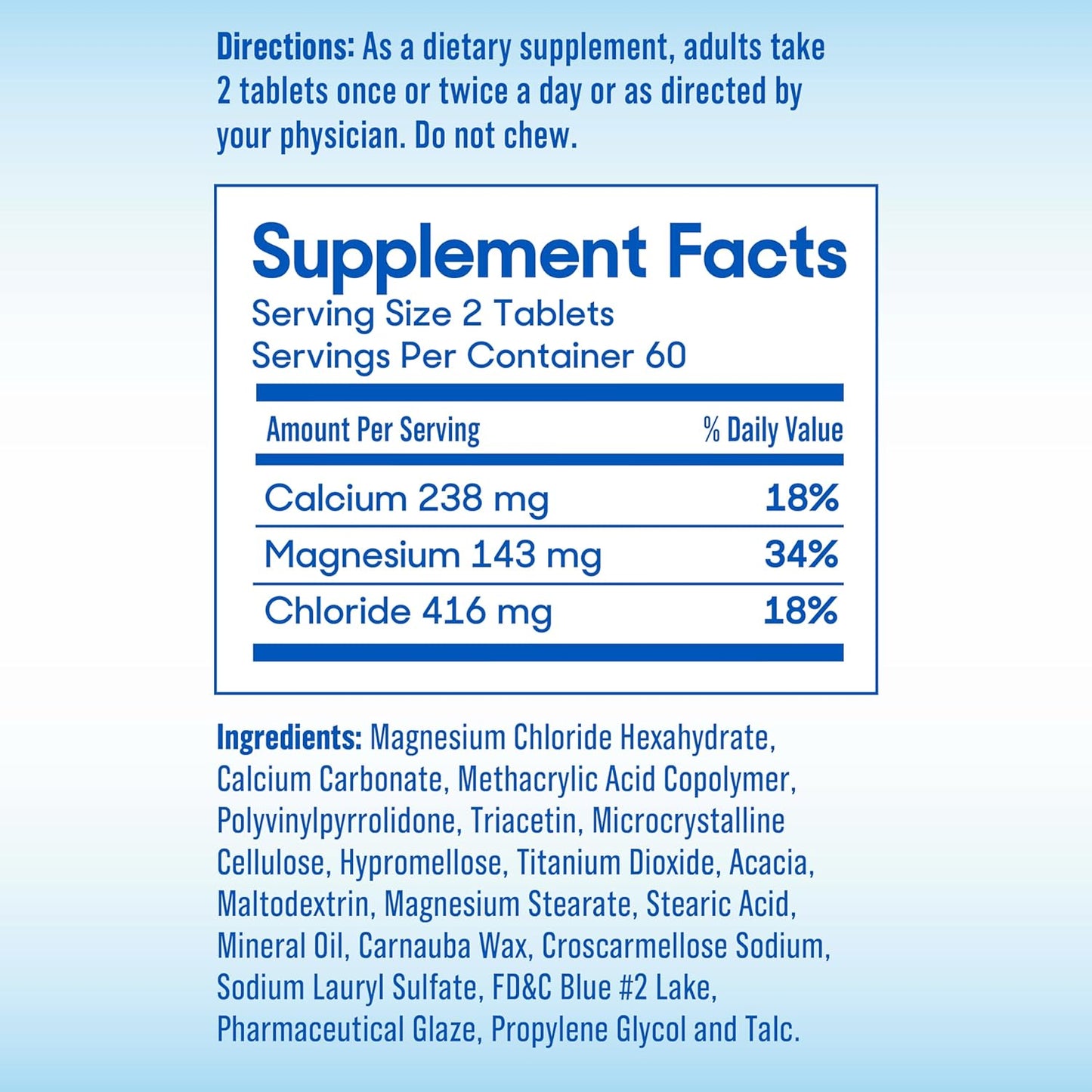 SlowMag Muscle + Heart Magnesium Chloride with Calcium Supplement 120 Count