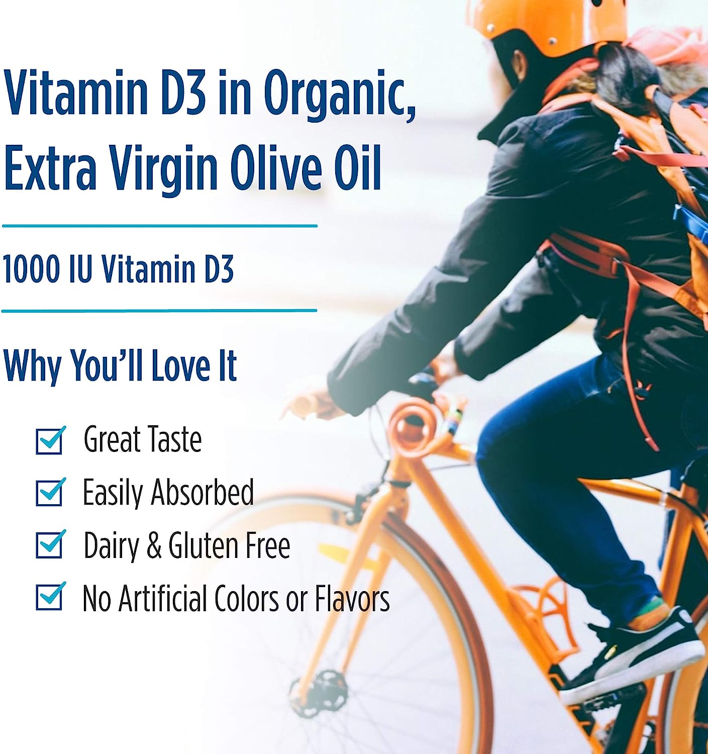 Nordic Naturals Vitamin D3 1000, Orange 120 Mini Soft Gels