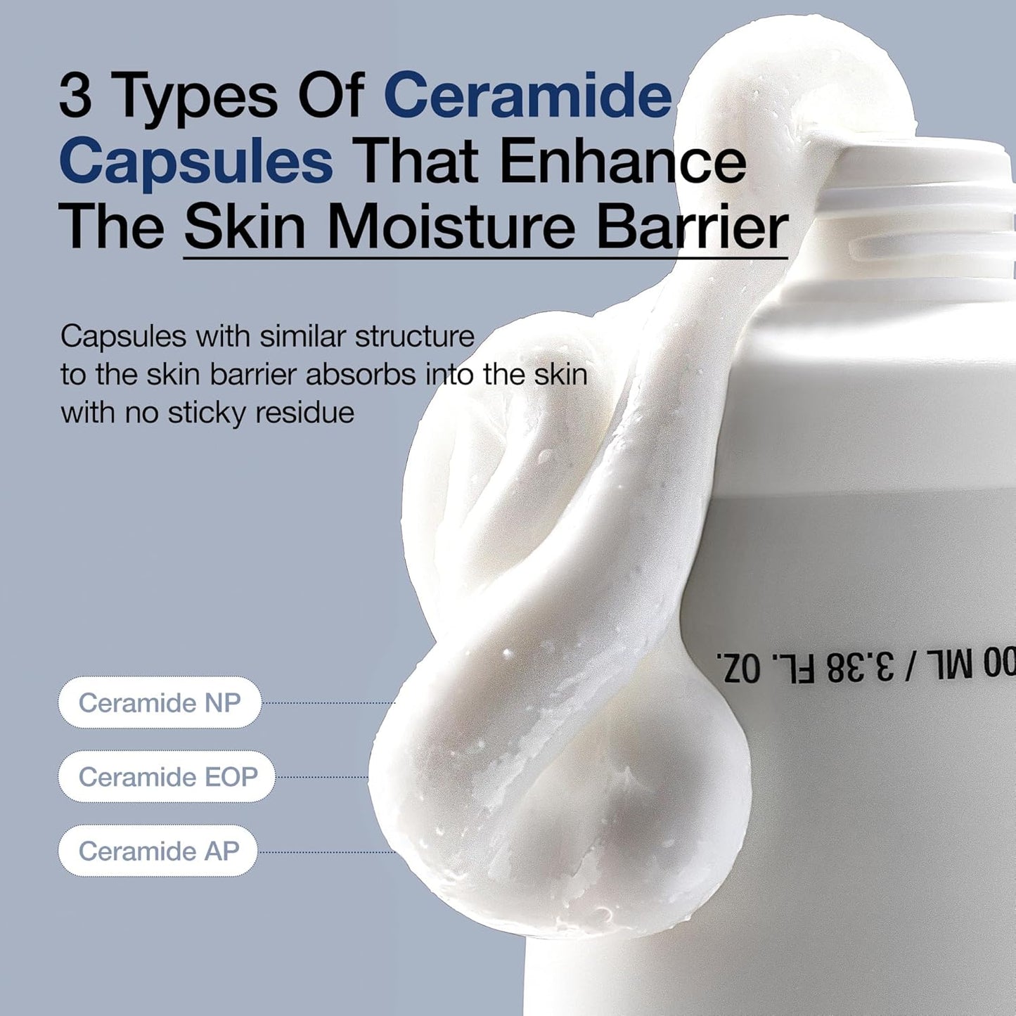 ANUA 3 Ceramide Panthenol Moisture Barrier Cream - 3.38 fl oz