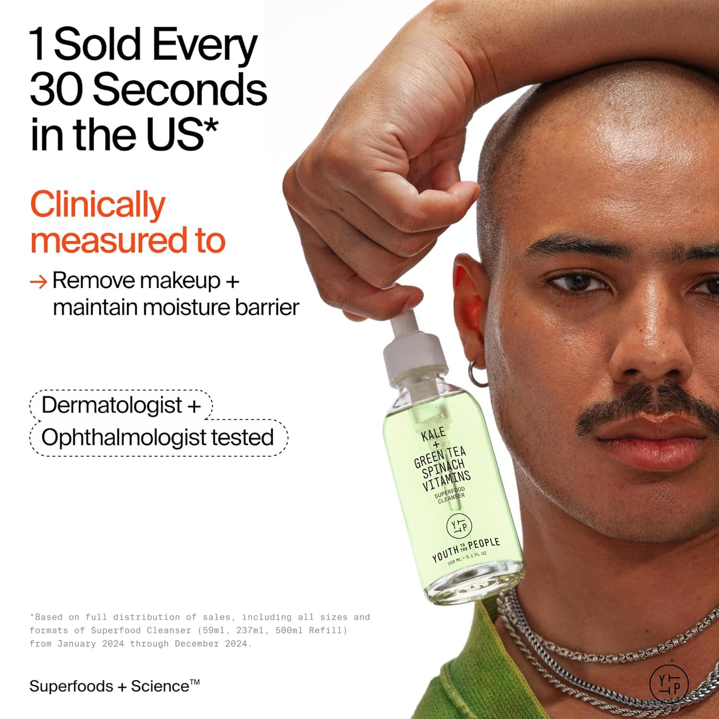 Youth To The People Superfood Facial Cleanser -2 fl oz