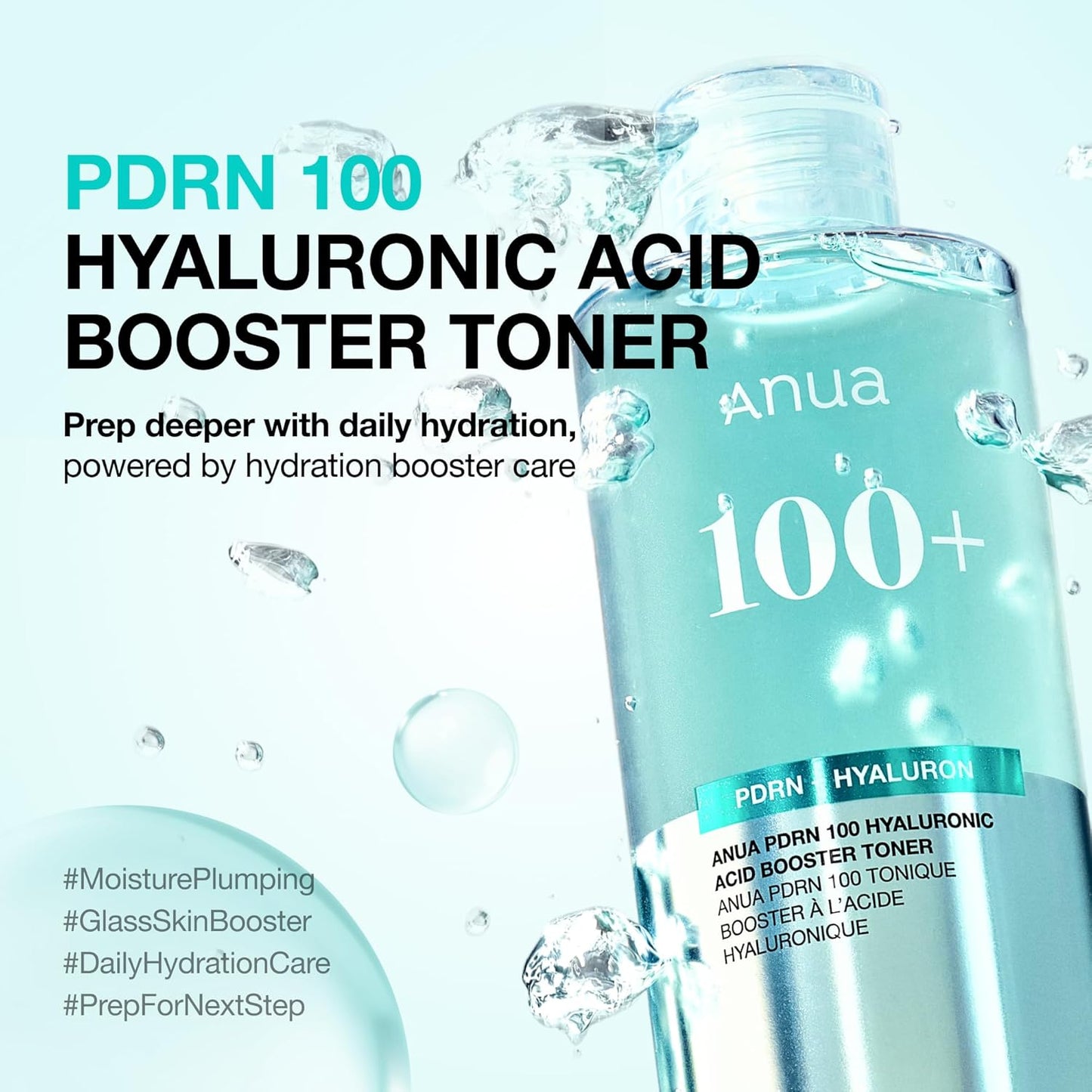 Anua PDRN 100 Hyaluronic Acid Booster Toner - 8.45 fl oz