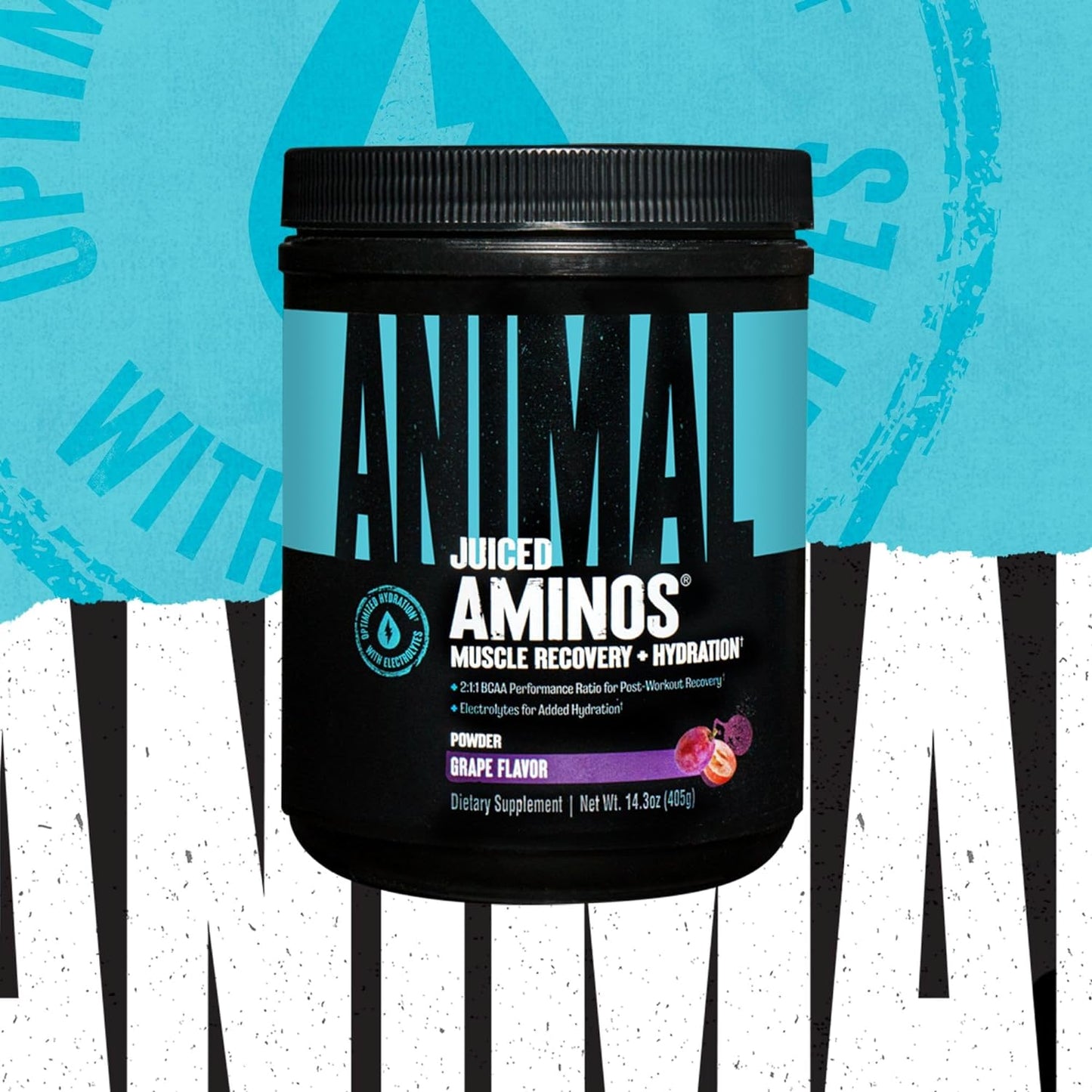 Animal Juiced Amino Acids - BCAA/EAA Matrix Plus Hydration with Electrolytes