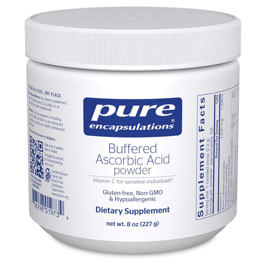 Pure Encapsulations Buffered Ascorbic Acid Powder - 8 Ounces