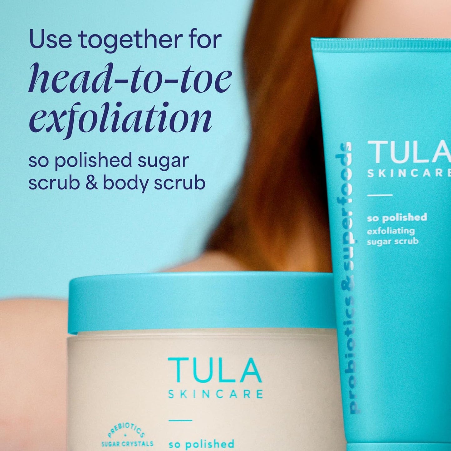 TULA Skincare So Polished Exfoliating Sugar Scrub - 2.9 OZ