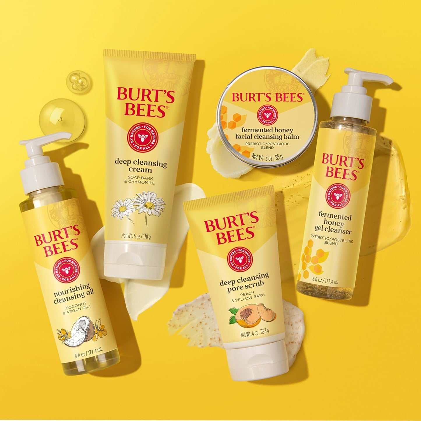 Burt's Bees Deep Cleansing Pore Scrub , 4 Ounces, Pack of 3