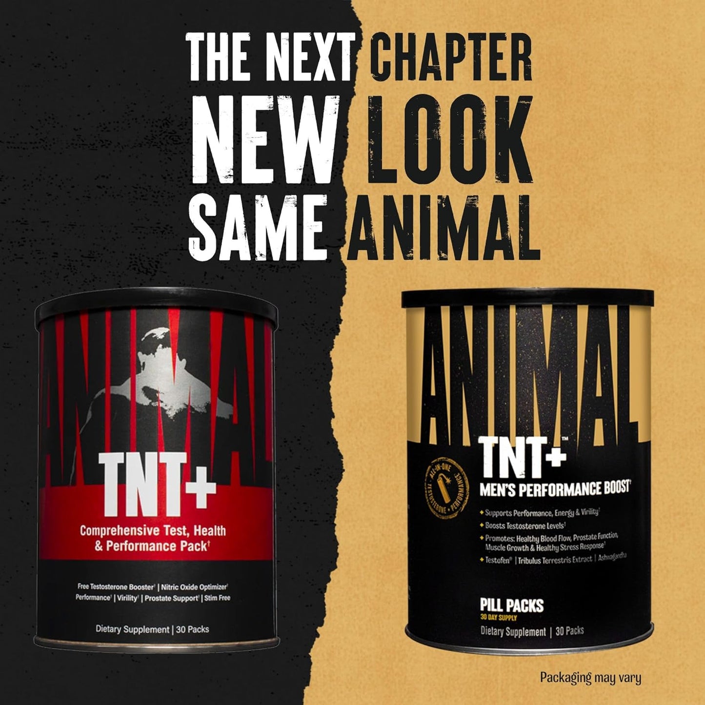 Animal TNT+ - Mens Support, Prostate Support, Adaptogen & Stress Support, Nitric Oxide