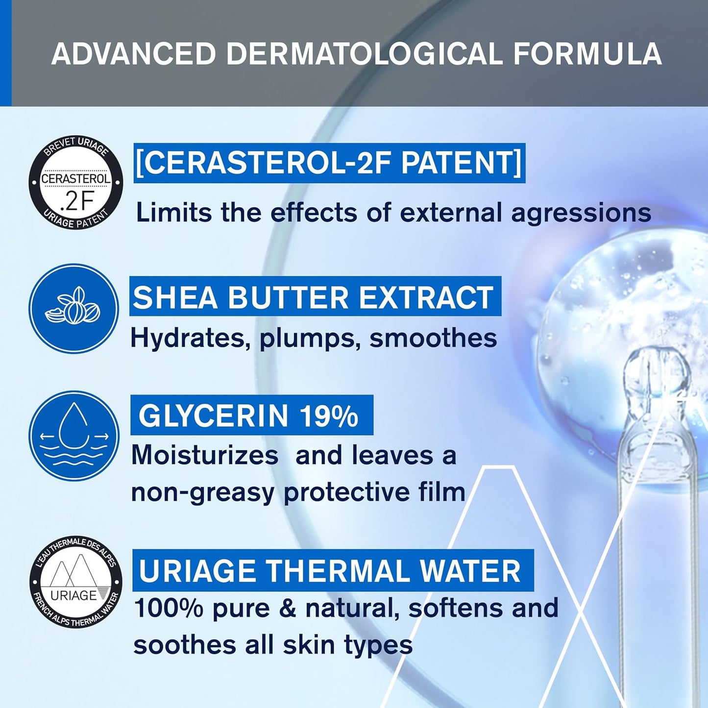 URIAGE Xémose Cleansing Soothing Oil - 17 fl oz