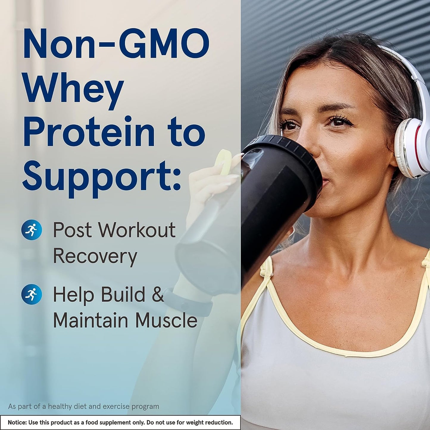 Jarrow Formulas Whey Protein Fitness support