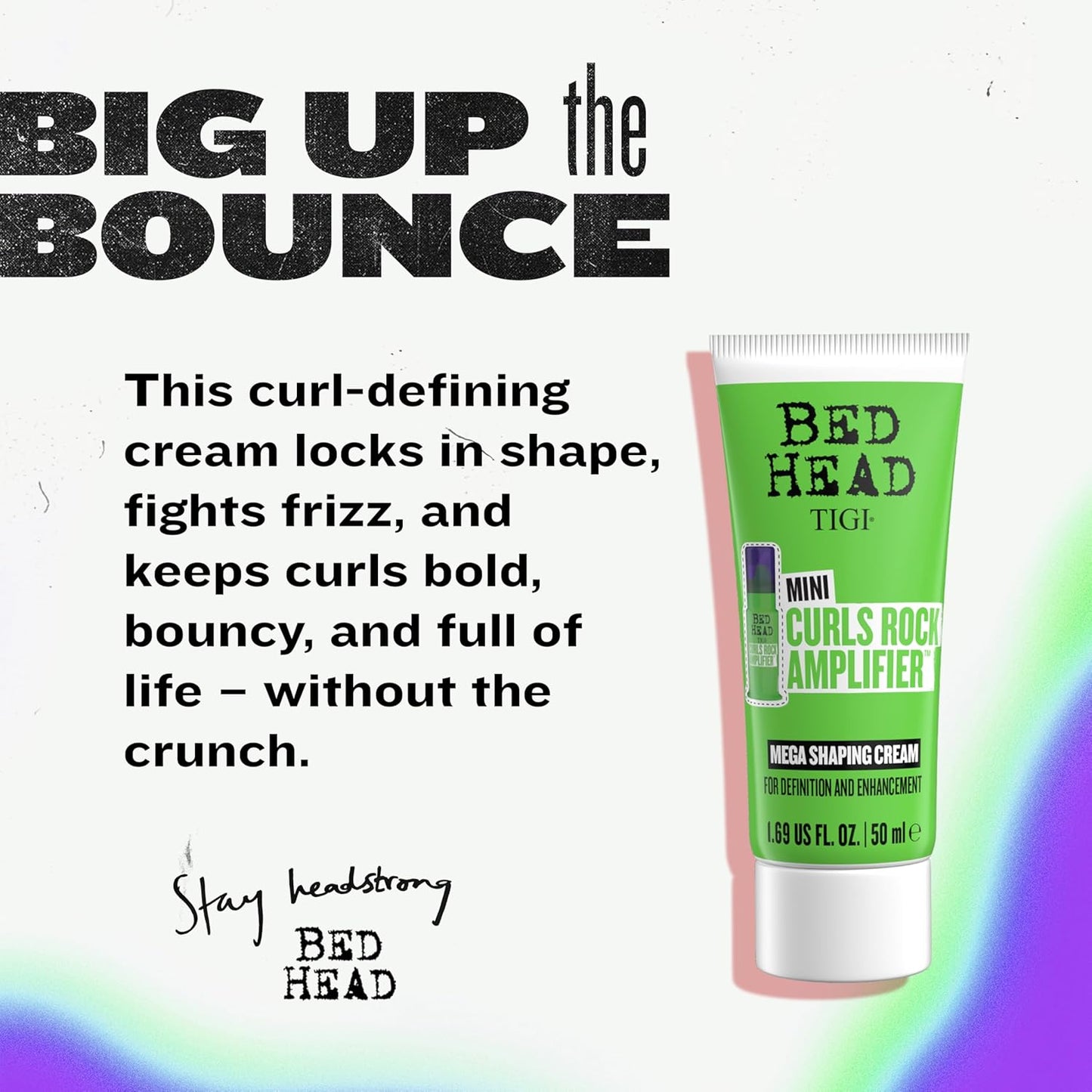 TIGI Bed Head Curls Rock Amplifier Travel Mini –   1.69 fl oz