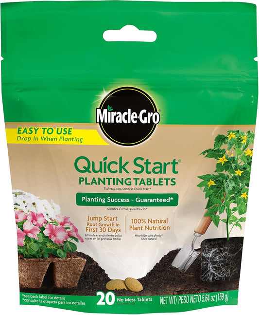 Miracle-Gro Quick Start Planting Tablets 5.64 oz
