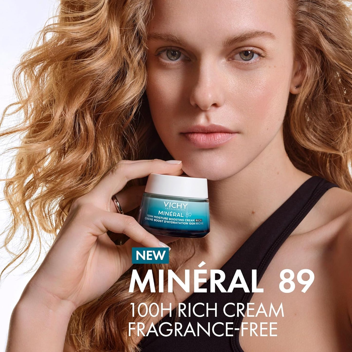 Vichy Mineral 89 Fragrance Free Cream 100H Moisture Boosting Cream - 1.69 Ounce