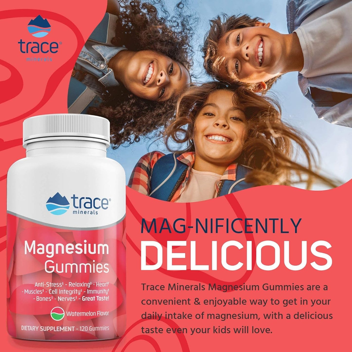 Trace Minerals Magnesium Gummies (120ct