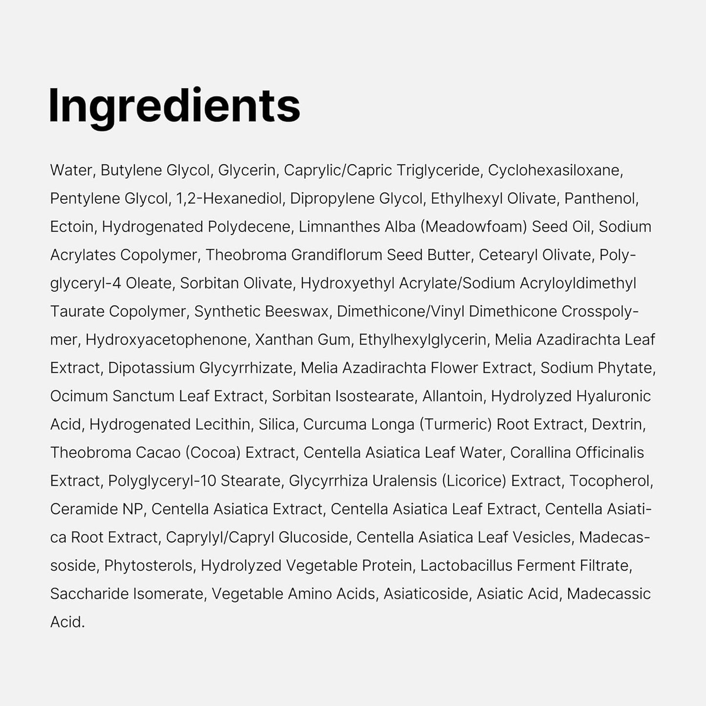 Medicube Exosome Cica Tea Tree Cream - 1.7 fl oz